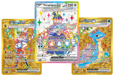 Pokemon SVP163 SVP164 SVP165 Set of 3 Promos - Terapagos ex Ultra-Premium Collection Box